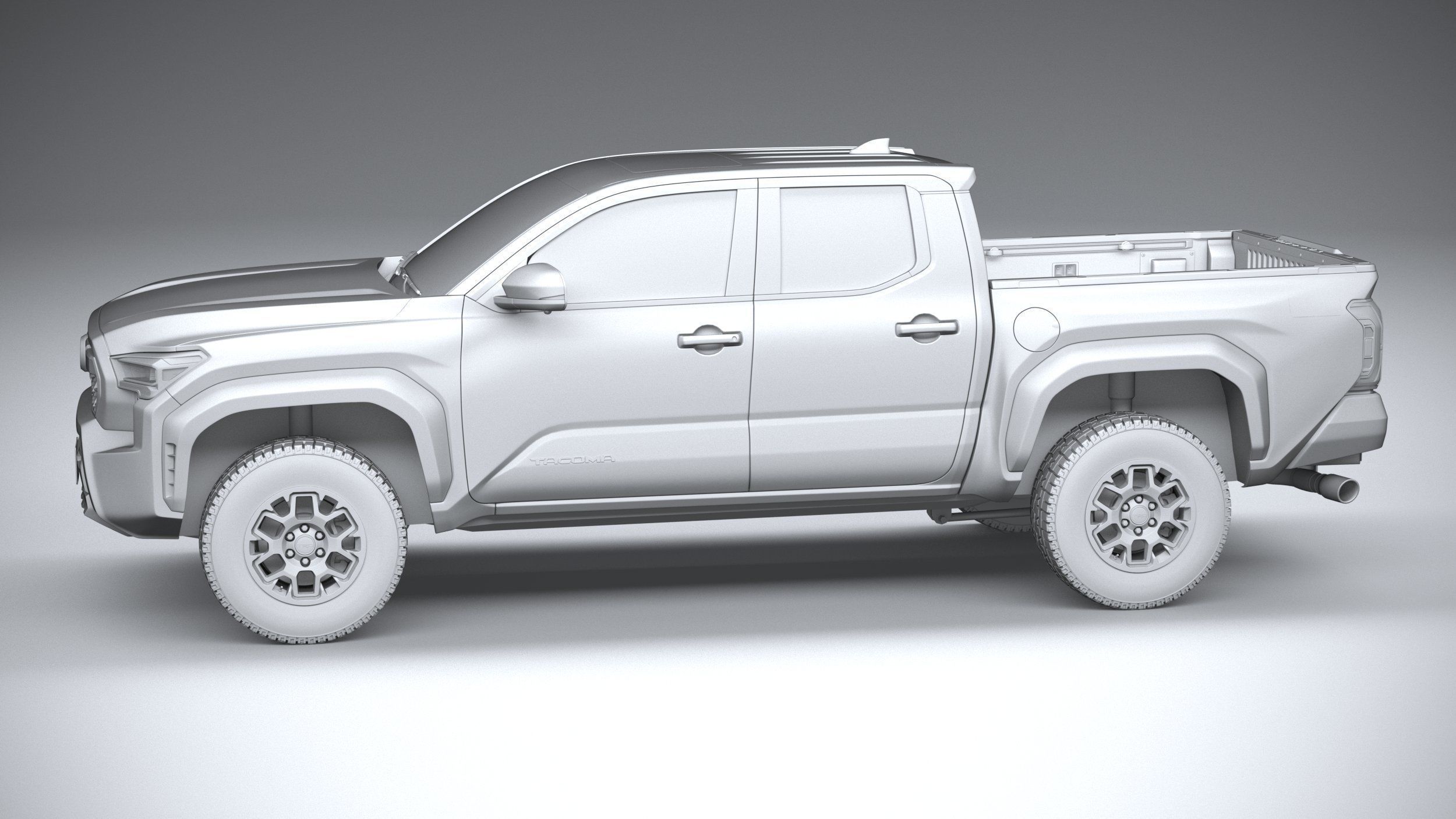 Toyota Tacoma TRD Off Road 2024 3D model_22