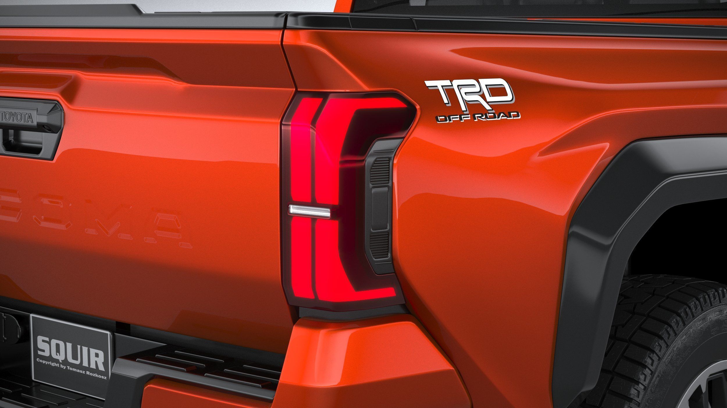 Toyota Tacoma TRD Off Road 2024 3D model_18