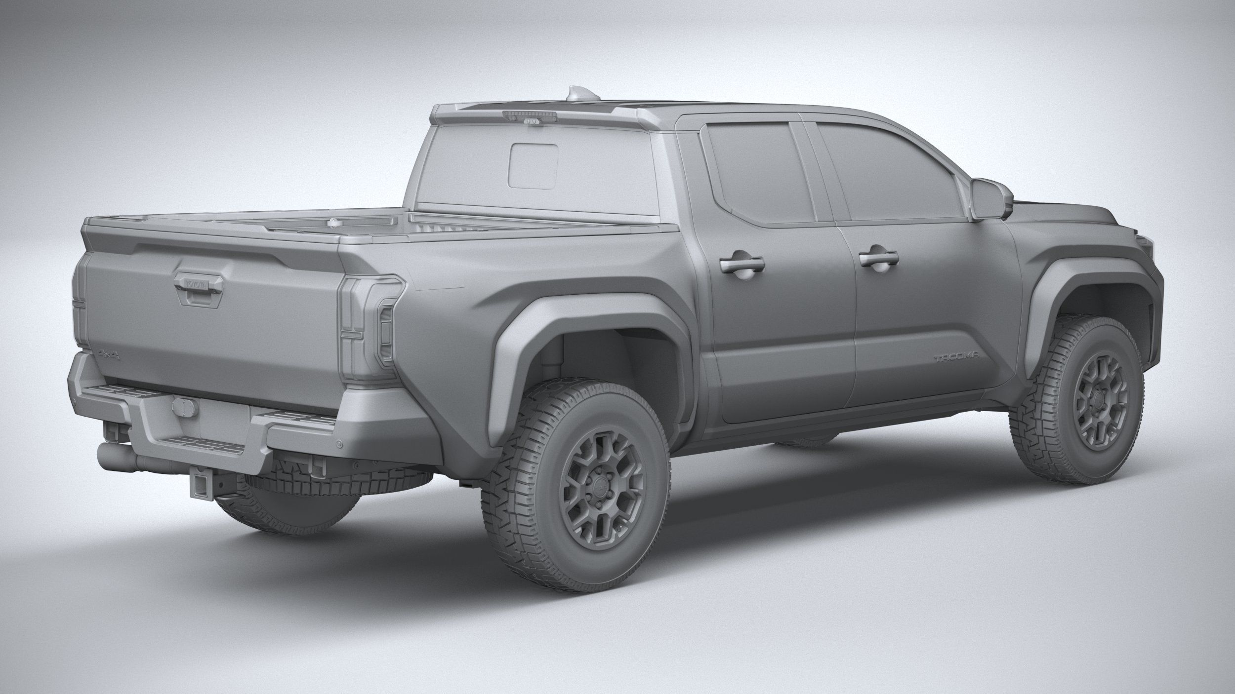 Toyota Tacoma TRD Off Road 2024 3D model_25