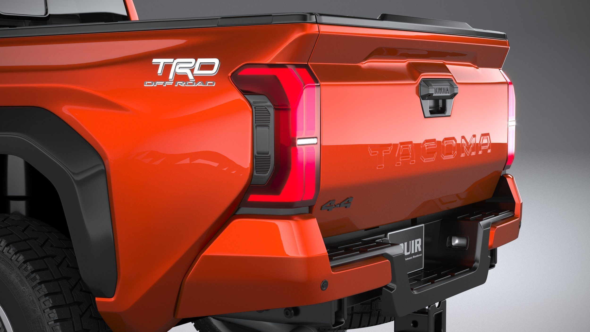 Toyota Tacoma TRD Off Road 2024 3D model_6