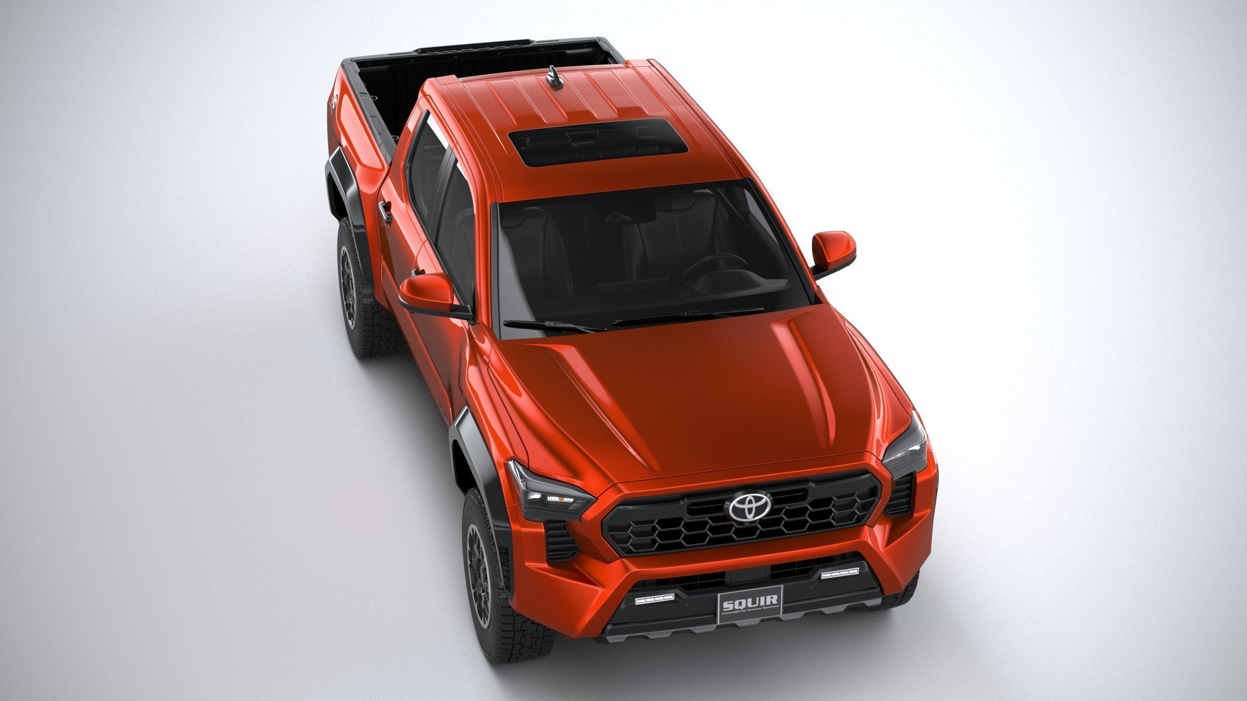 Toyota Tacoma TRD Off Road 2024 3D model_12