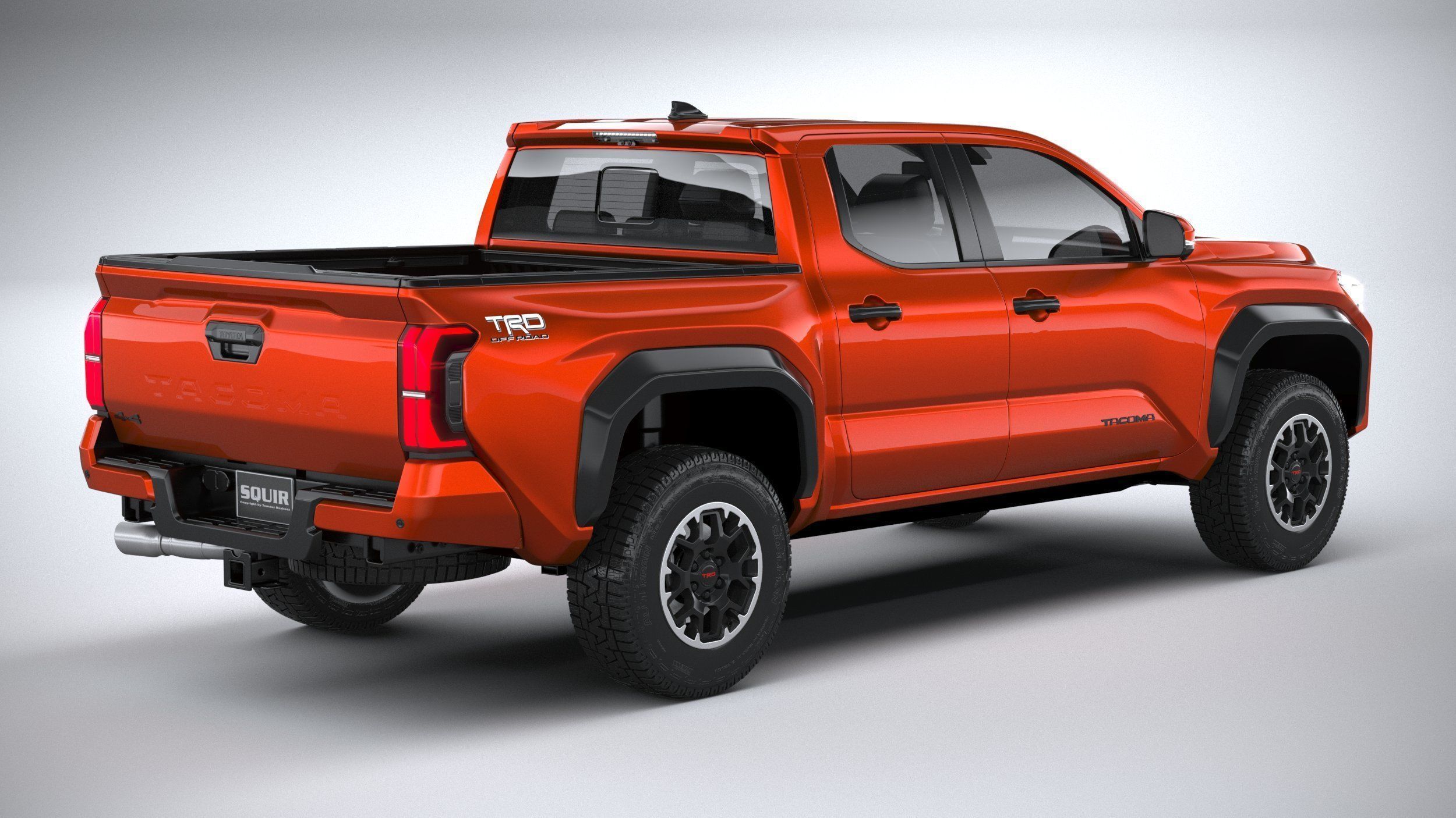Toyota Tacoma TRD Off Road 2024 3D model_17