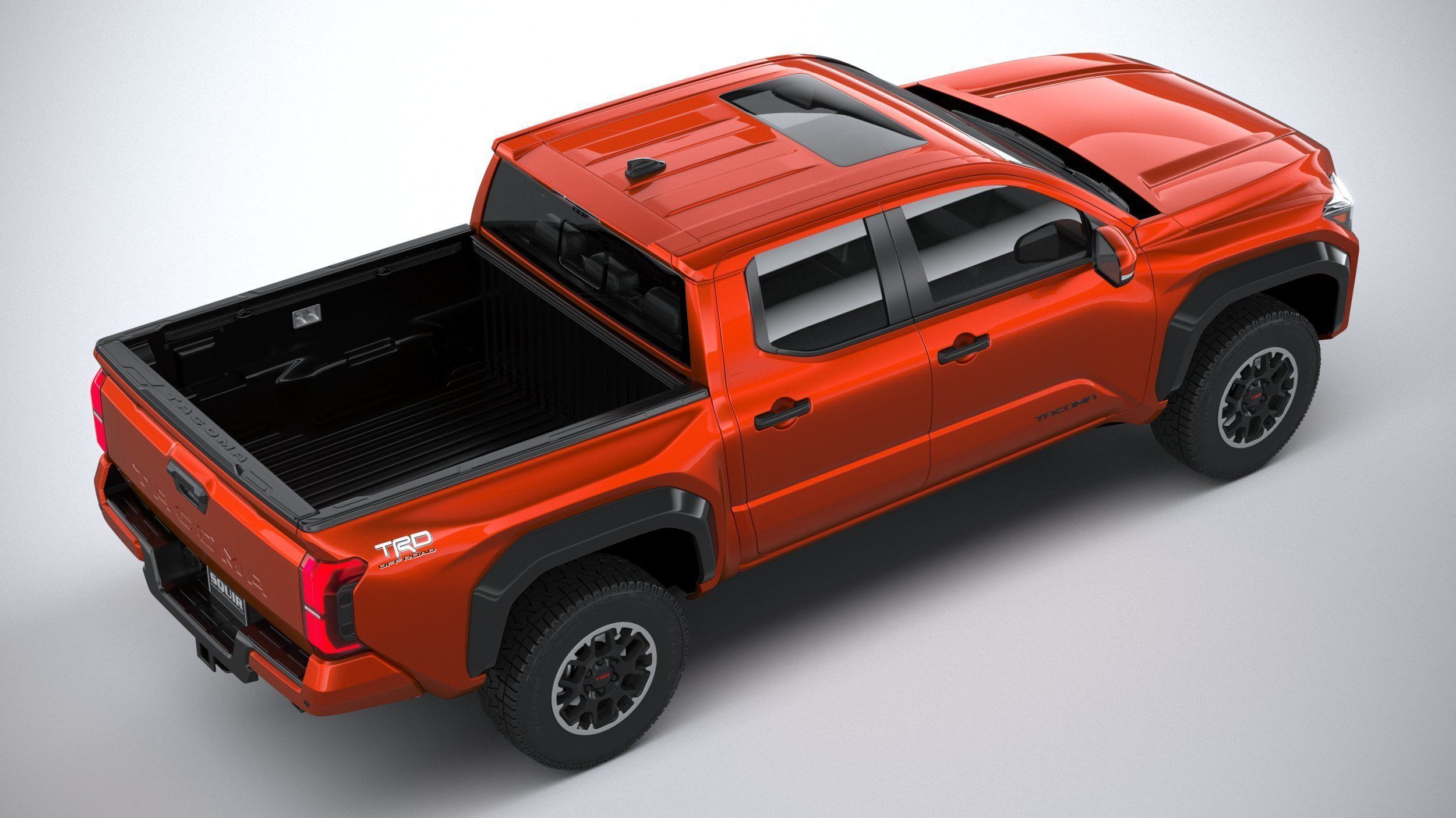 Toyota Tacoma TRD Off Road 2024 3D model_10