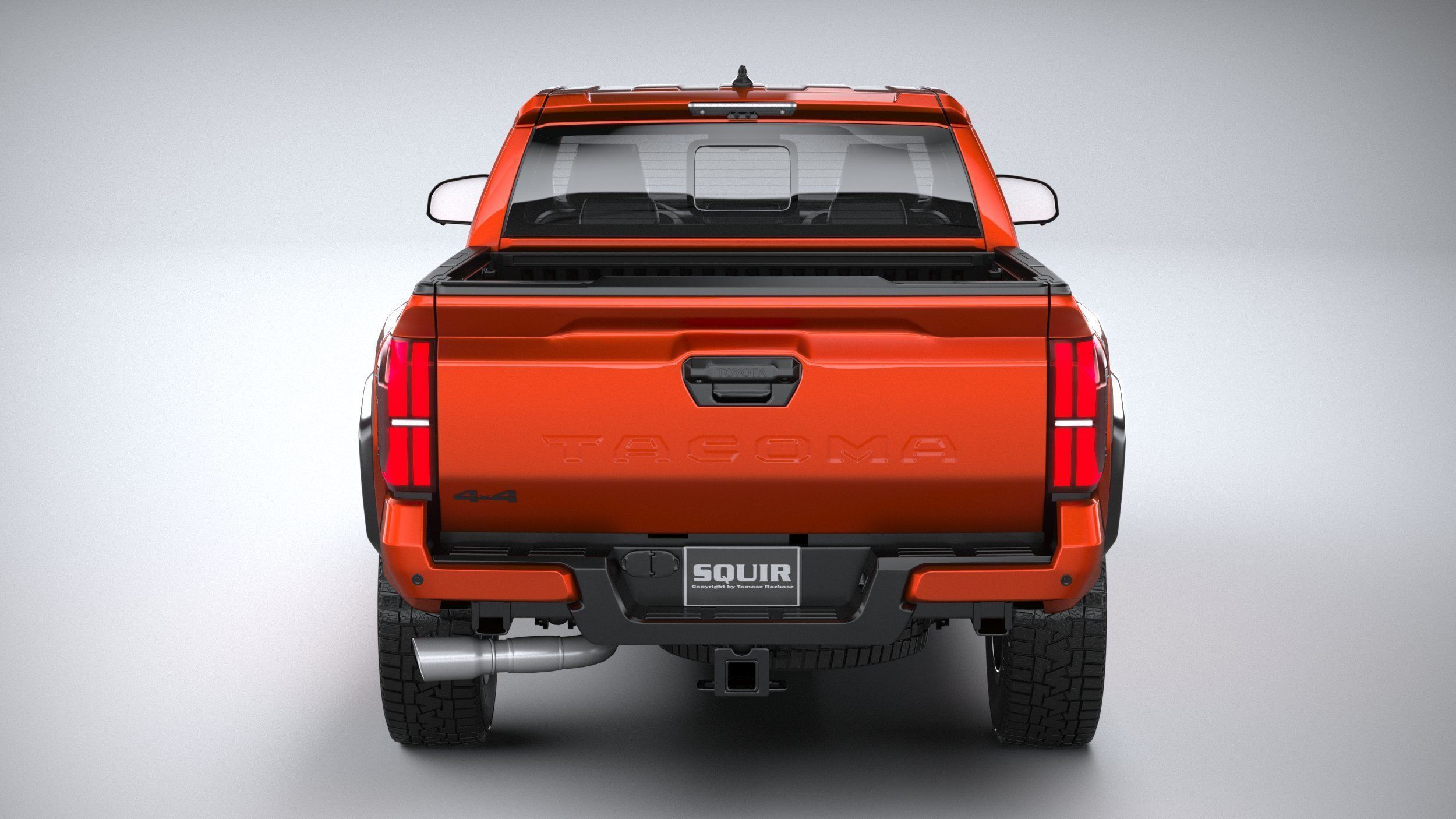 Toyota Tacoma TRD Off Road 2024 3D model_4