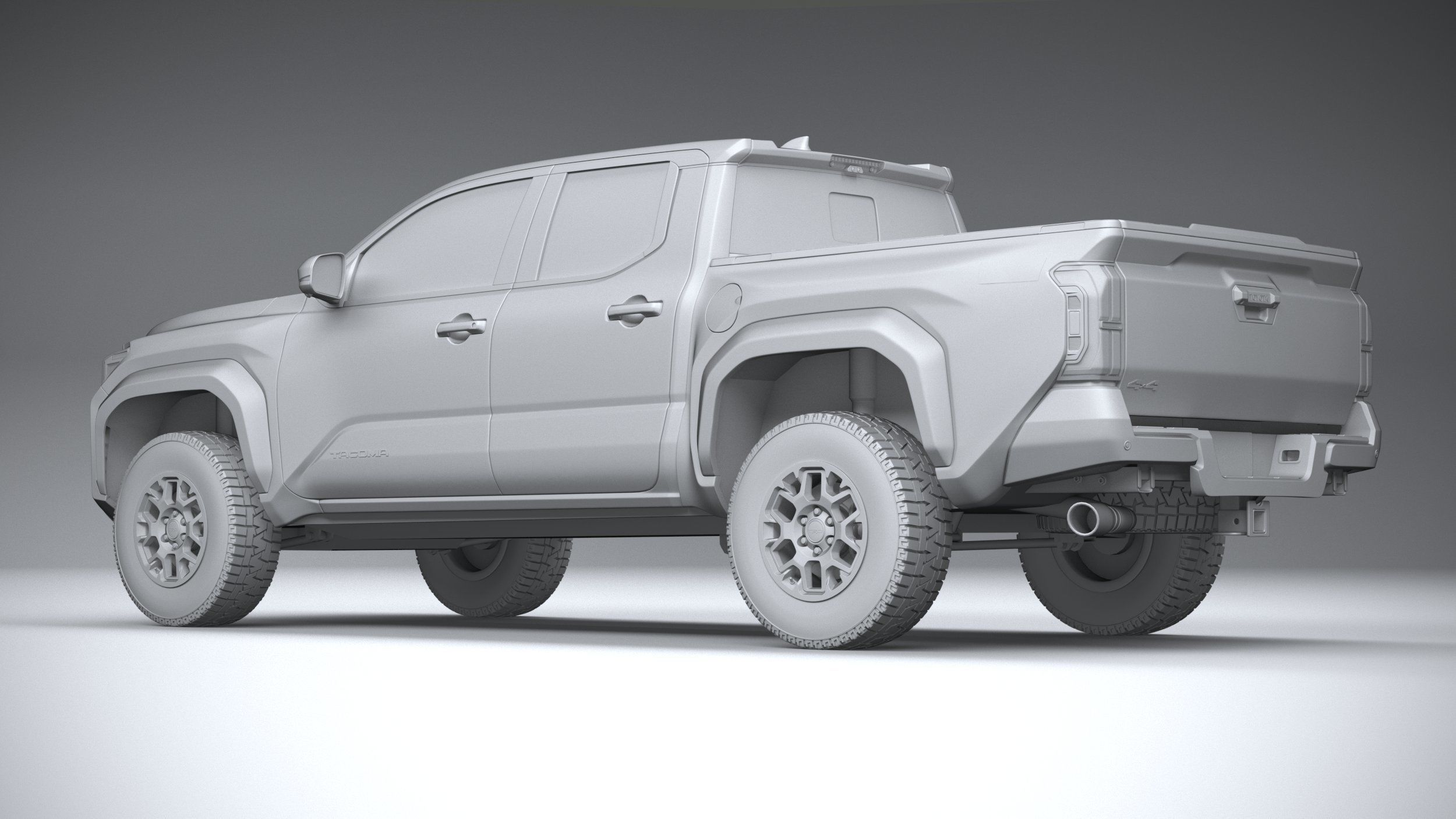 Toyota Tacoma TRD Off Road 2024 3D model_21