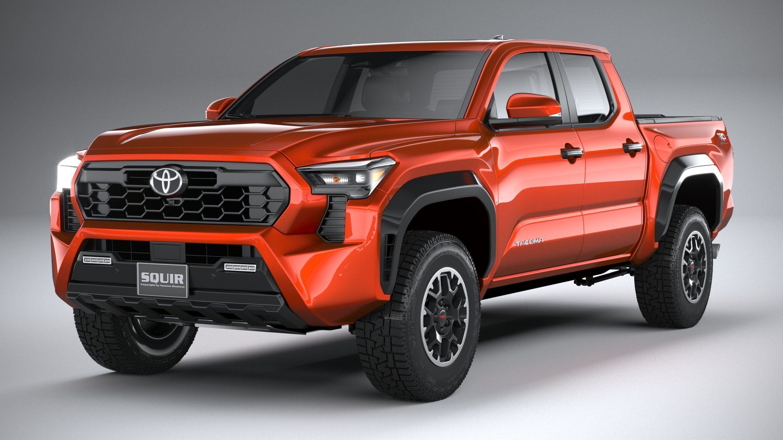 Toyota Tacoma TRD Off Road 2024 3D model_2
