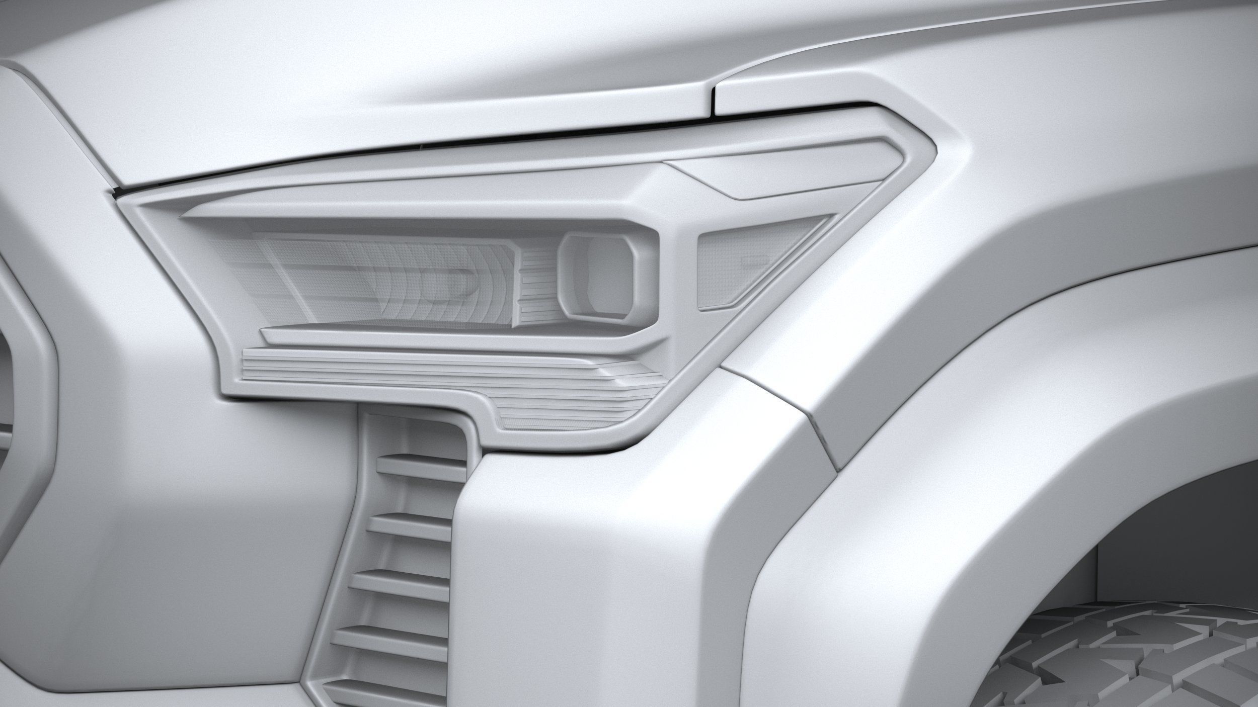 Toyota Tacoma TRD Off Road 2024 3D model_23