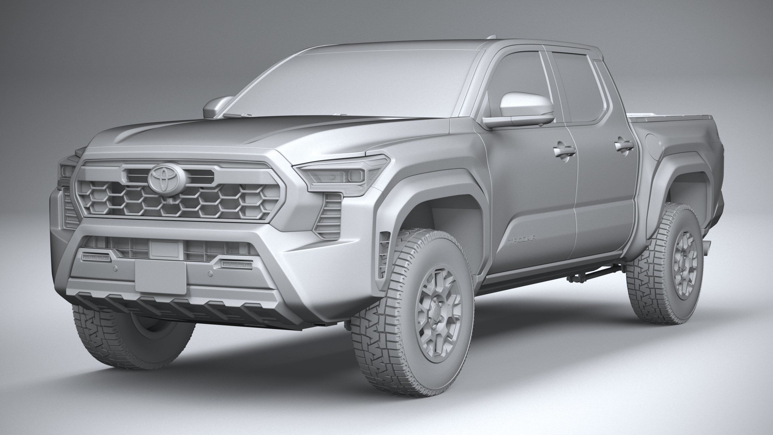 Toyota Tacoma TRD Off Road 2024 3D model_20