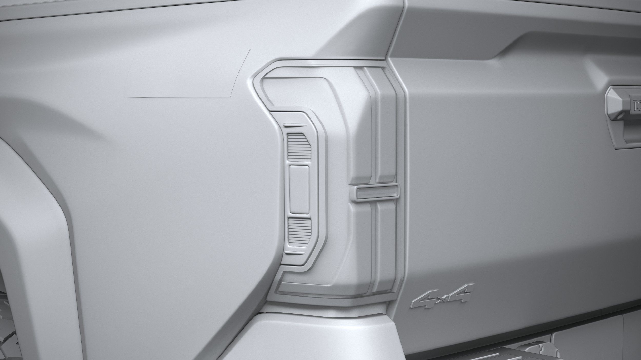 Toyota Tacoma TRD Off Road 2024 3D model_24