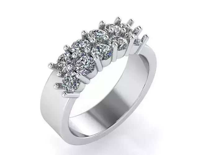 Diamond Band Ring 1297