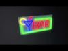 Small bar top neon bar sign Low-poly 3D model_1