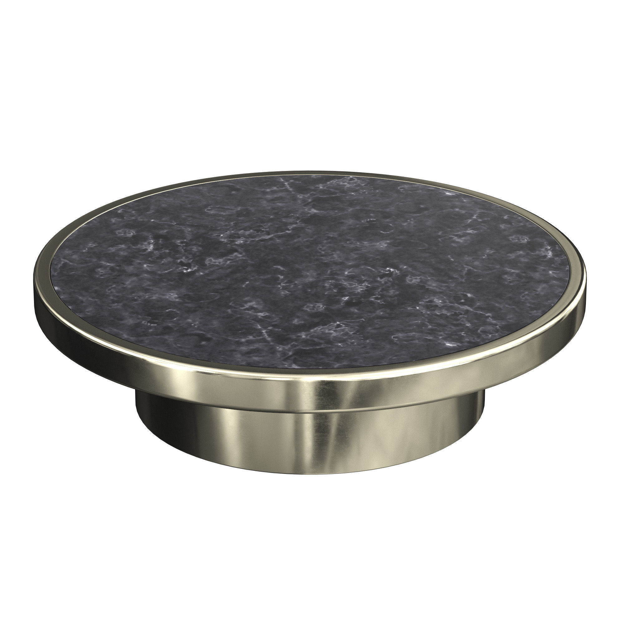 Polished COFFEE TABLE 3D model_3