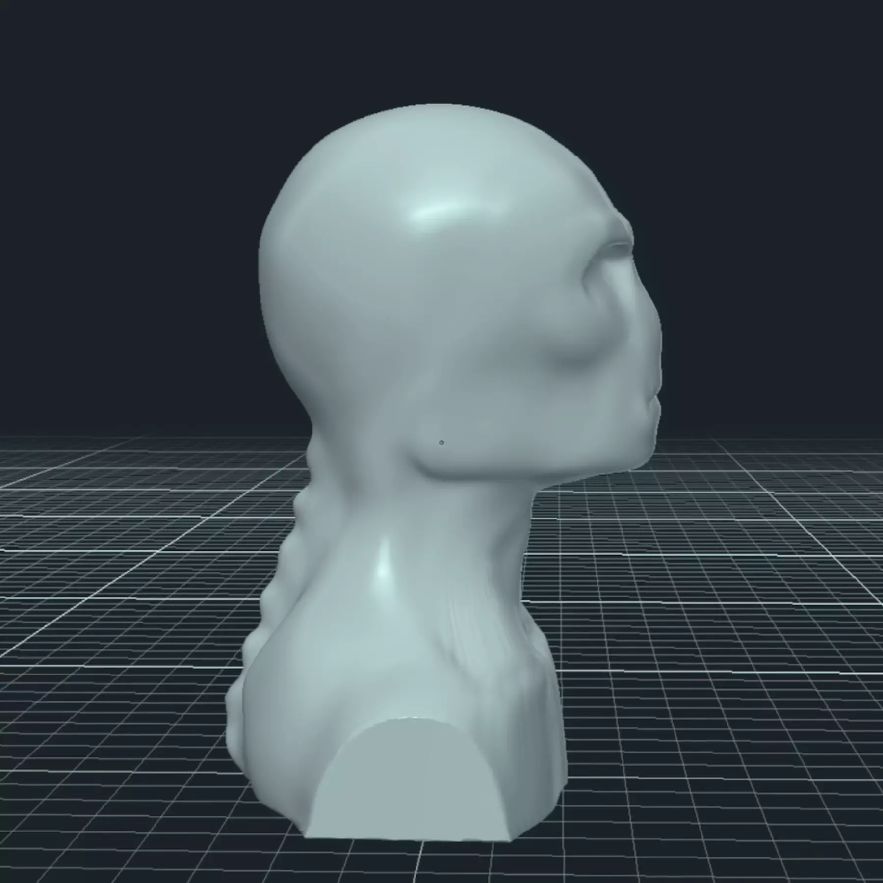Lord Voldemort s bust 3D print model_0
