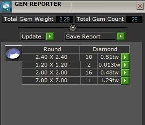 Square Halo Ring 1322 3D print model_5