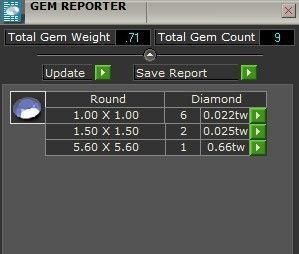 Diamond Solitaire Ring 1326 3D print model_5