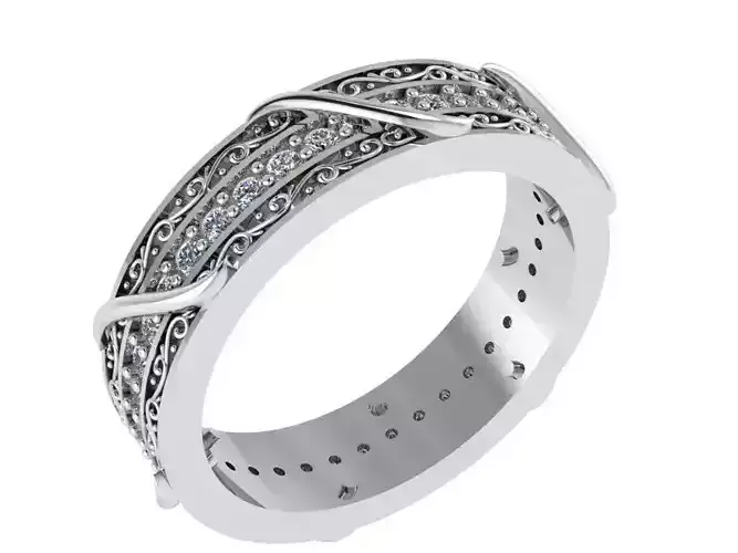 Diamond Band Ring 1336