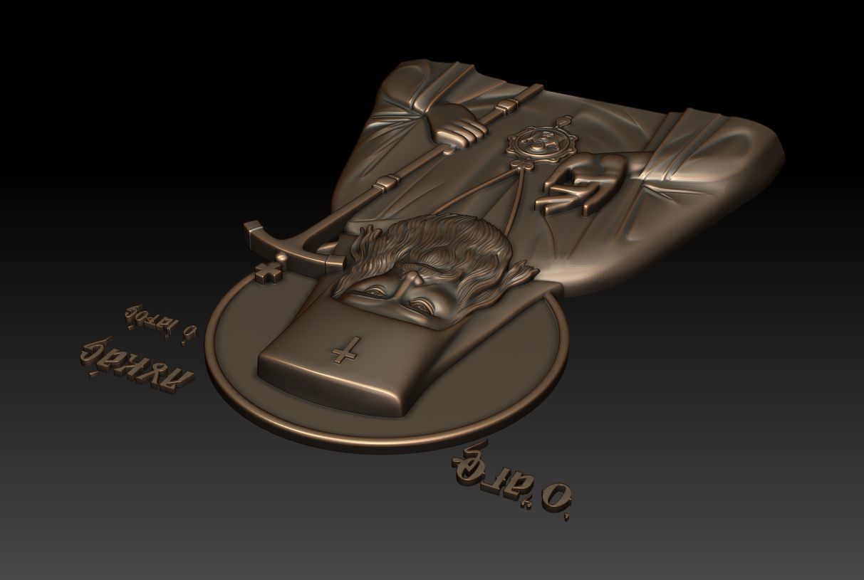 Saint Luke 3D model_6