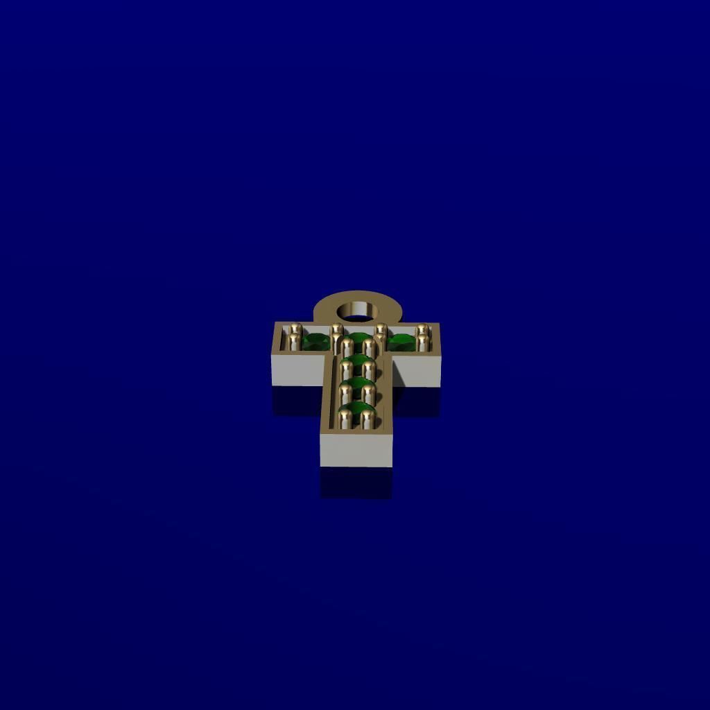 DIJE DE LETRA T 3D print model_2