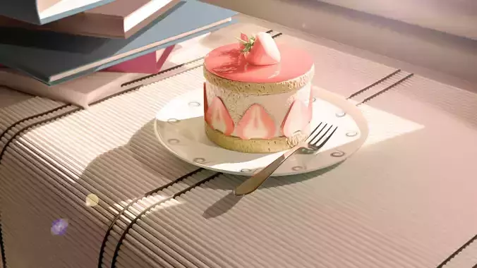 STRAWBERRY CAKE