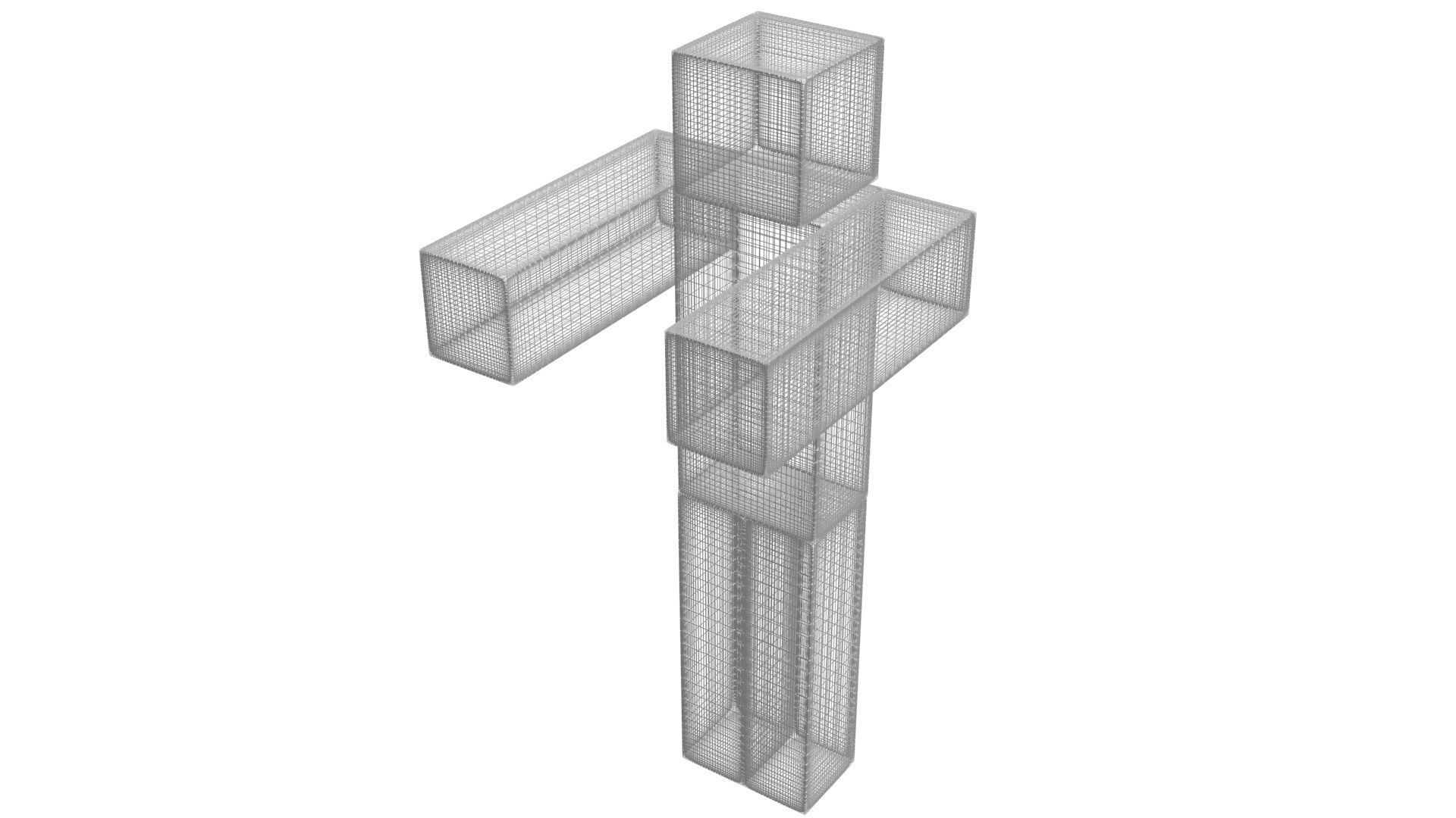 Walking Minecraft Zombie Pigman 3D model_44