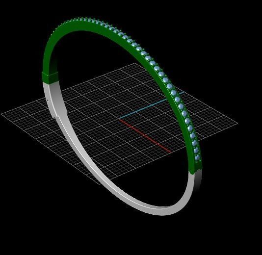 Bracelet N01591 3D print model_5