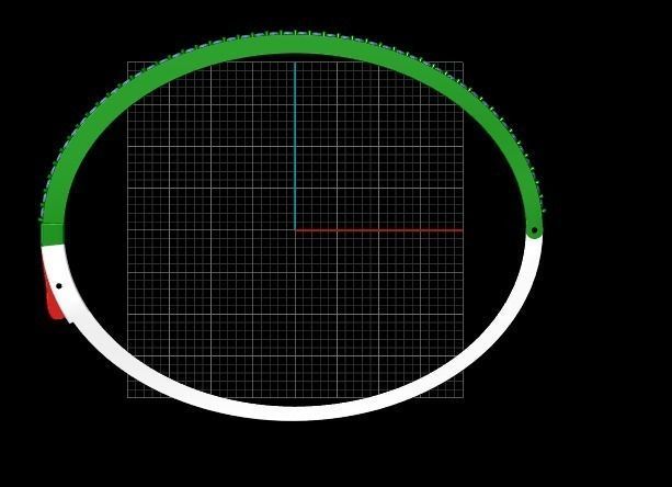 Bracelet N01591 3D print model_3