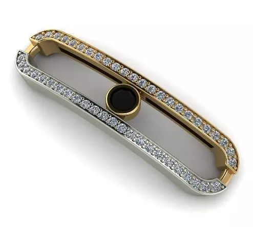 Insert for bracelet N01590 3D print model