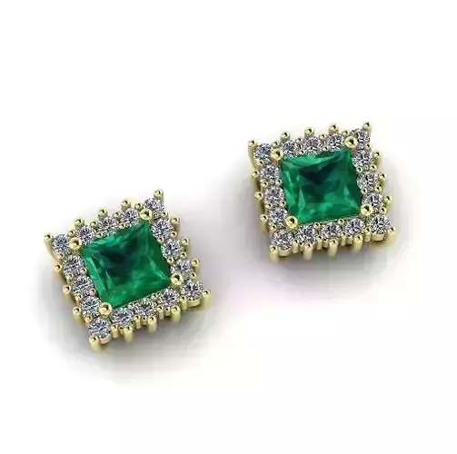 Stud earrings N01540
