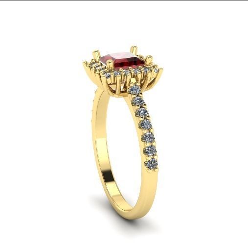 Ring N01534 3D print model_2