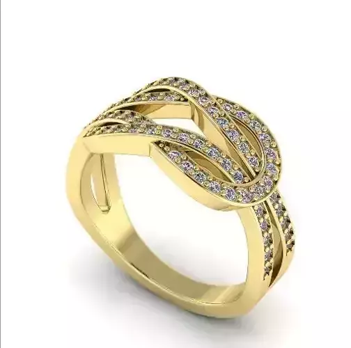 Ring with stones N01528