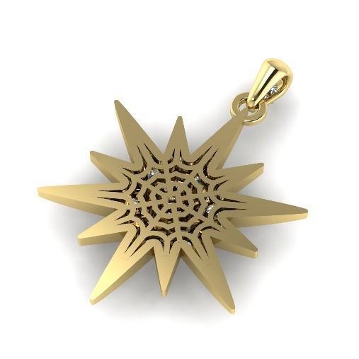 Pendant Stern N01644 3D print model_1