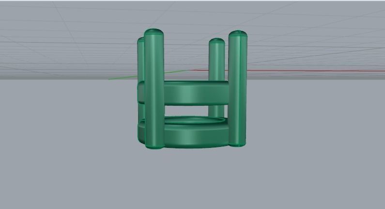 Pendant N01620 3D print model_3