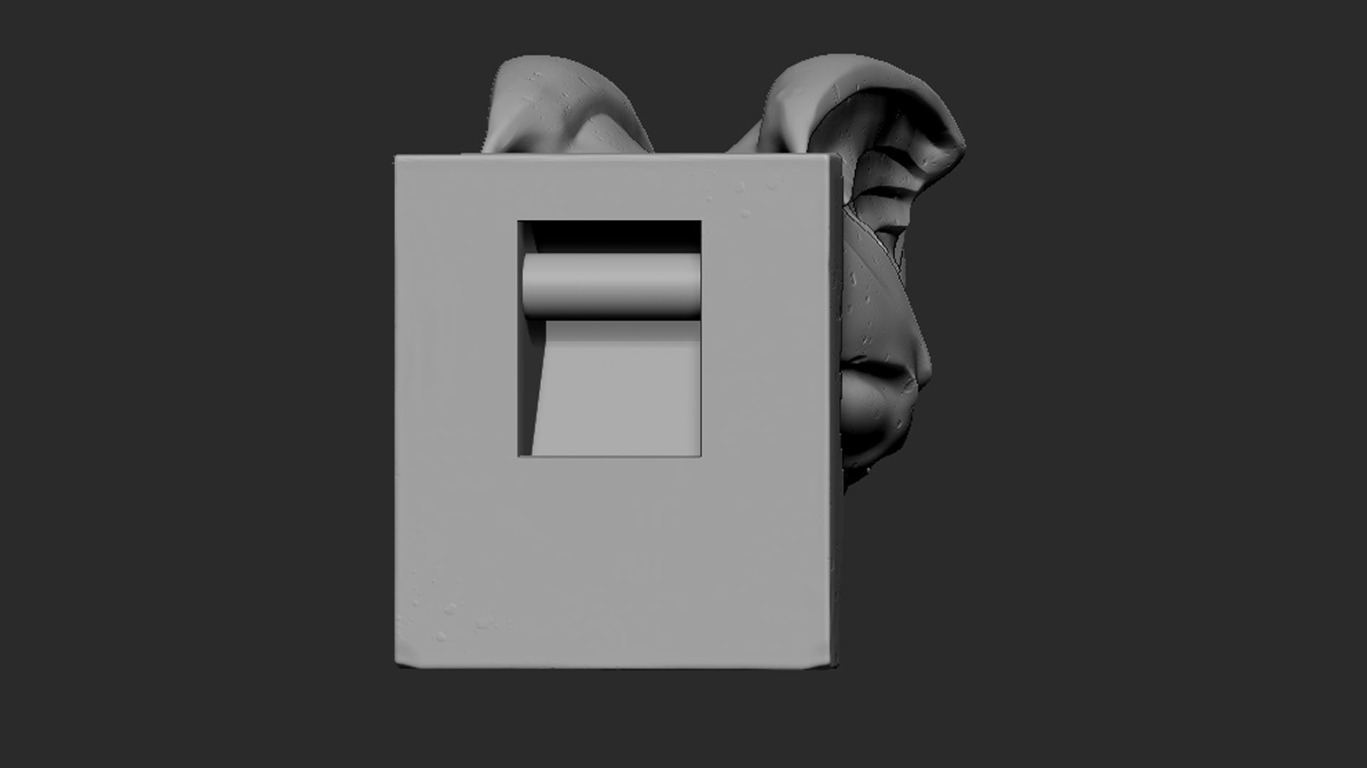 Gargoyle10 3D print model_6