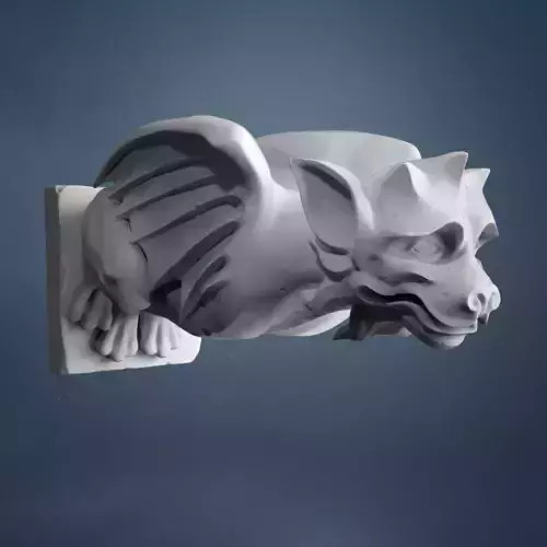 Gargoyle10 3D print model
