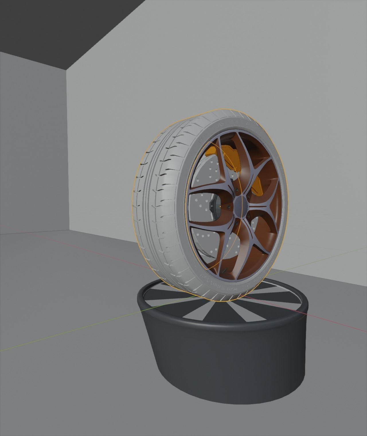 Car Tire Set Tip-Top 290 model 3D model_5