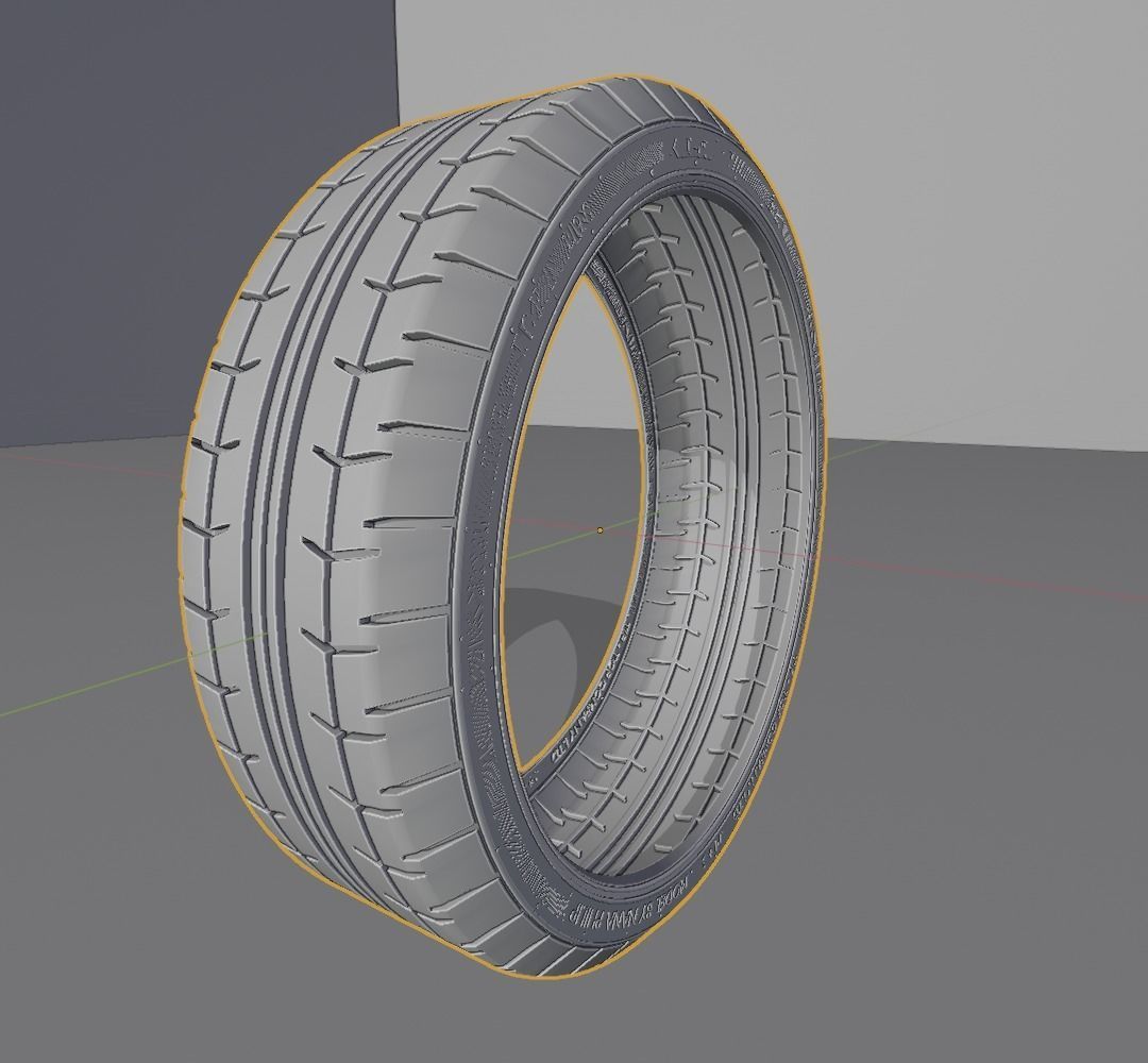 Car Tire Set Tip-Top 290 model 3D model_8