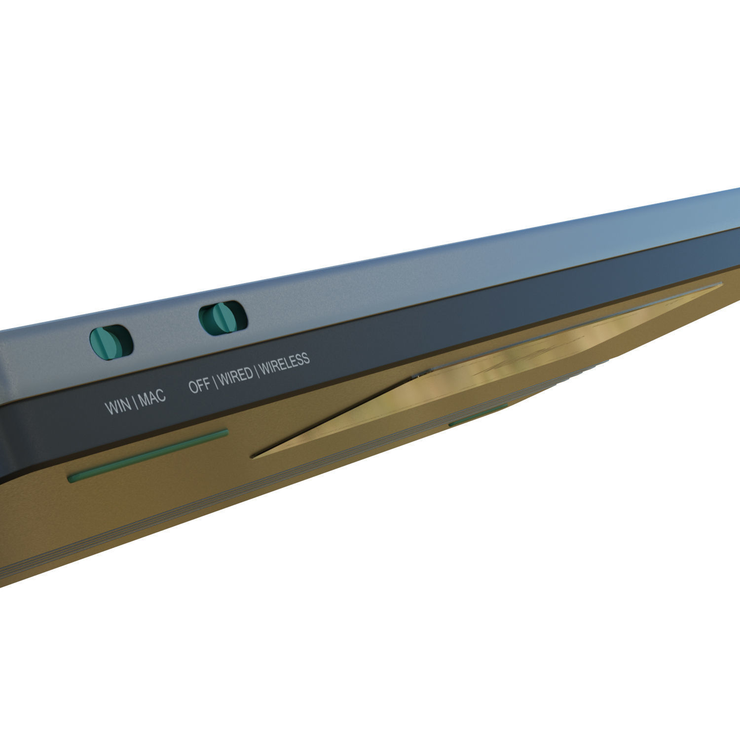 Nuphy AIR75 Keyboard Low-poly 3D model_9