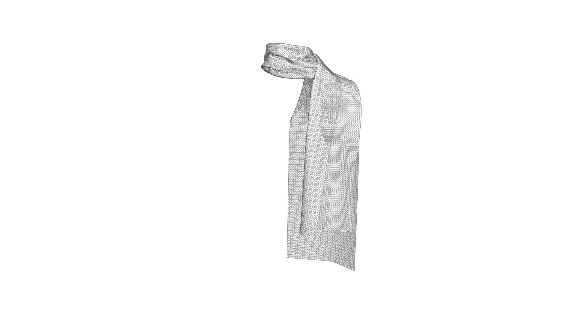 Scarf 3D model_26