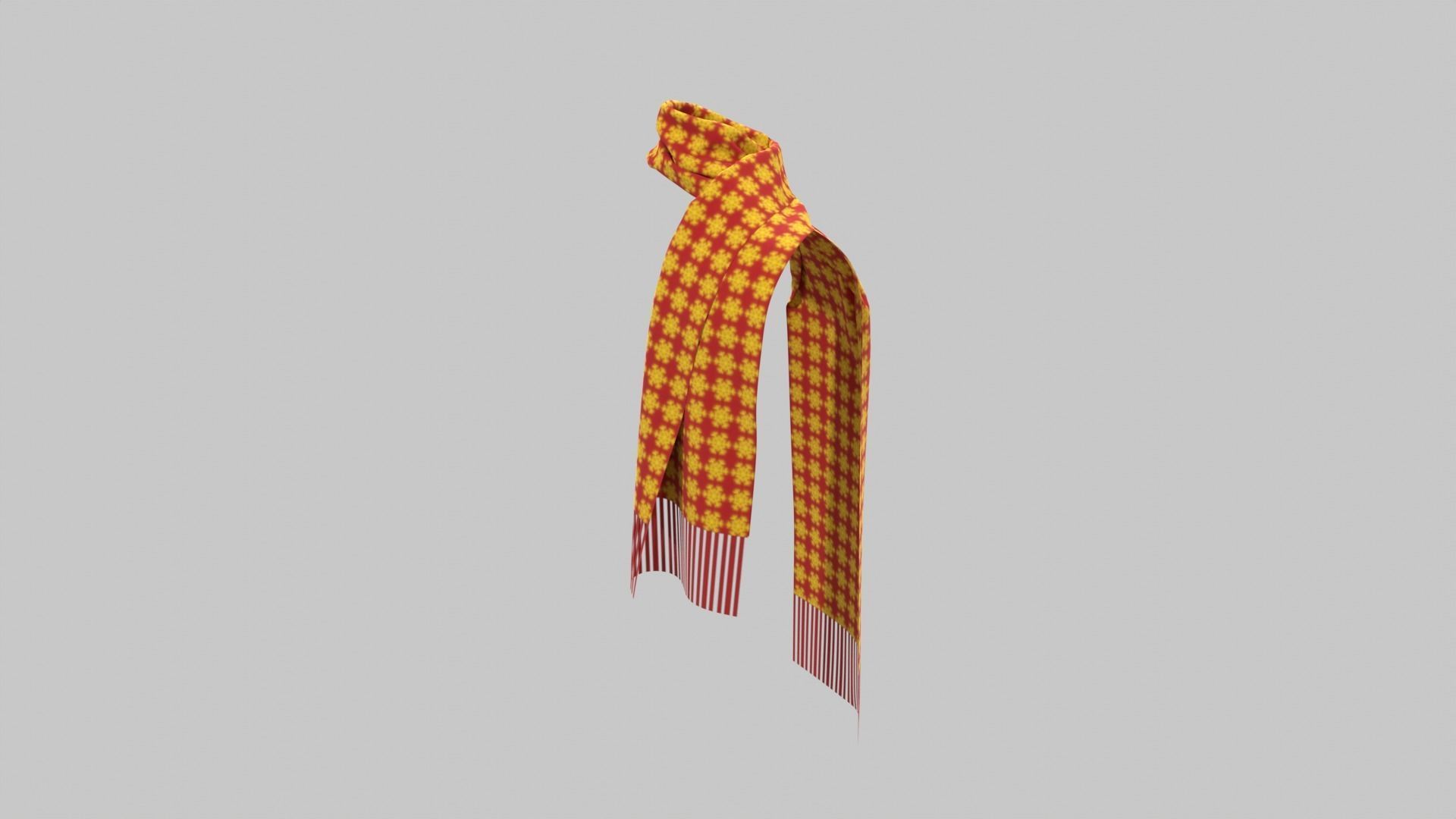 Scarf 3D model_6