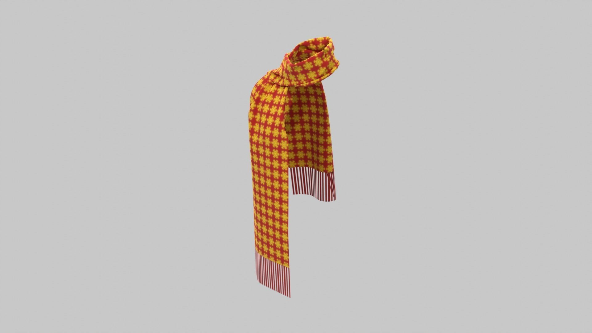 Scarf 3D model_3
