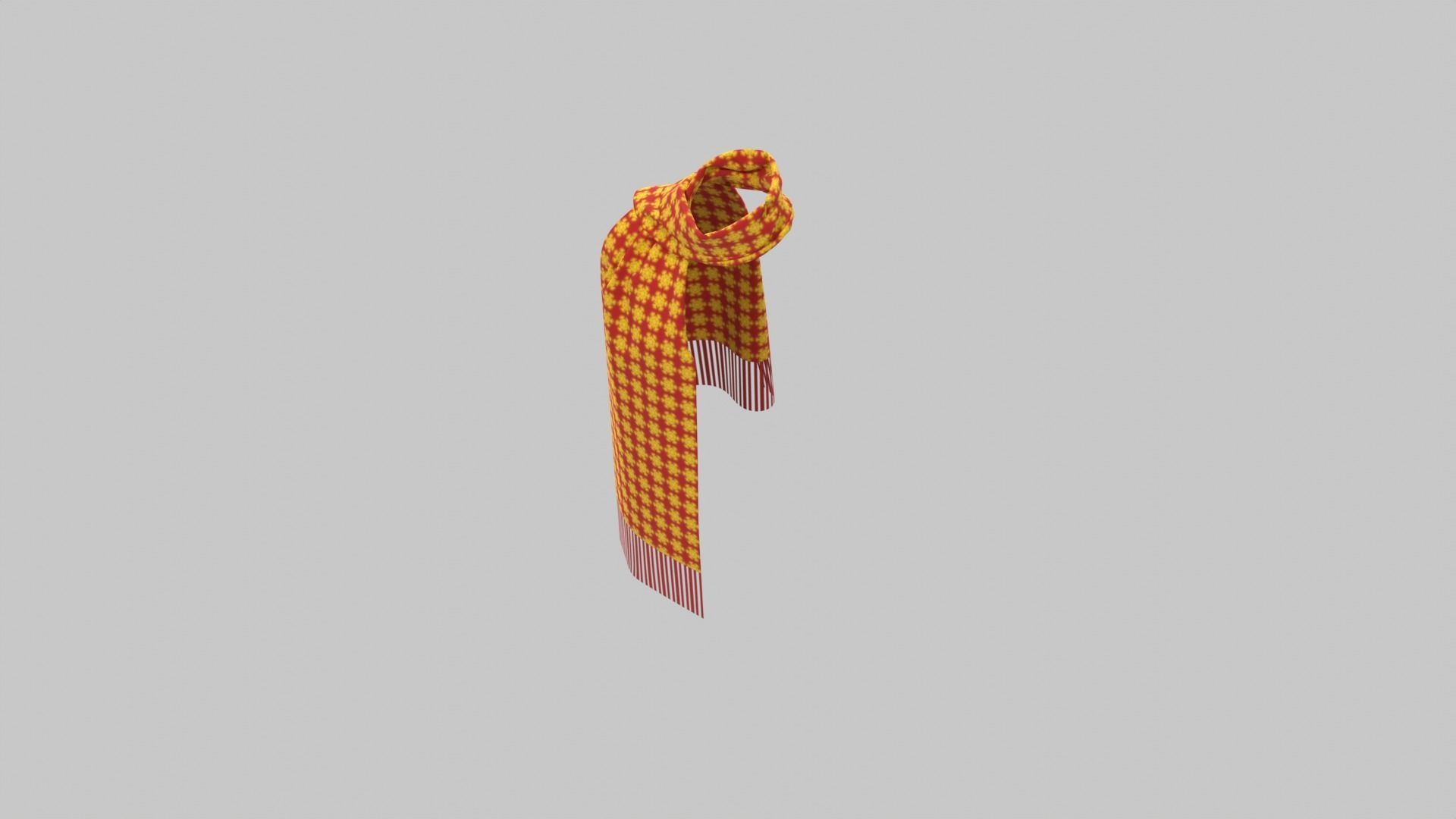Scarf 3D model_12