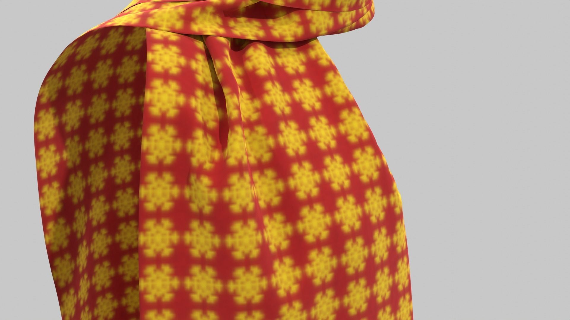 Scarf 3D model_14