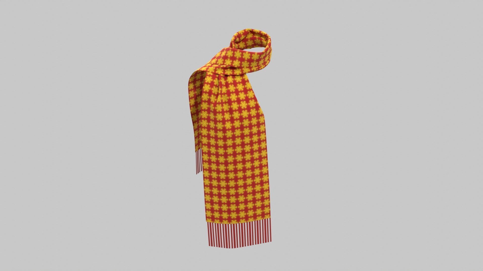 Scarf 3D model_9