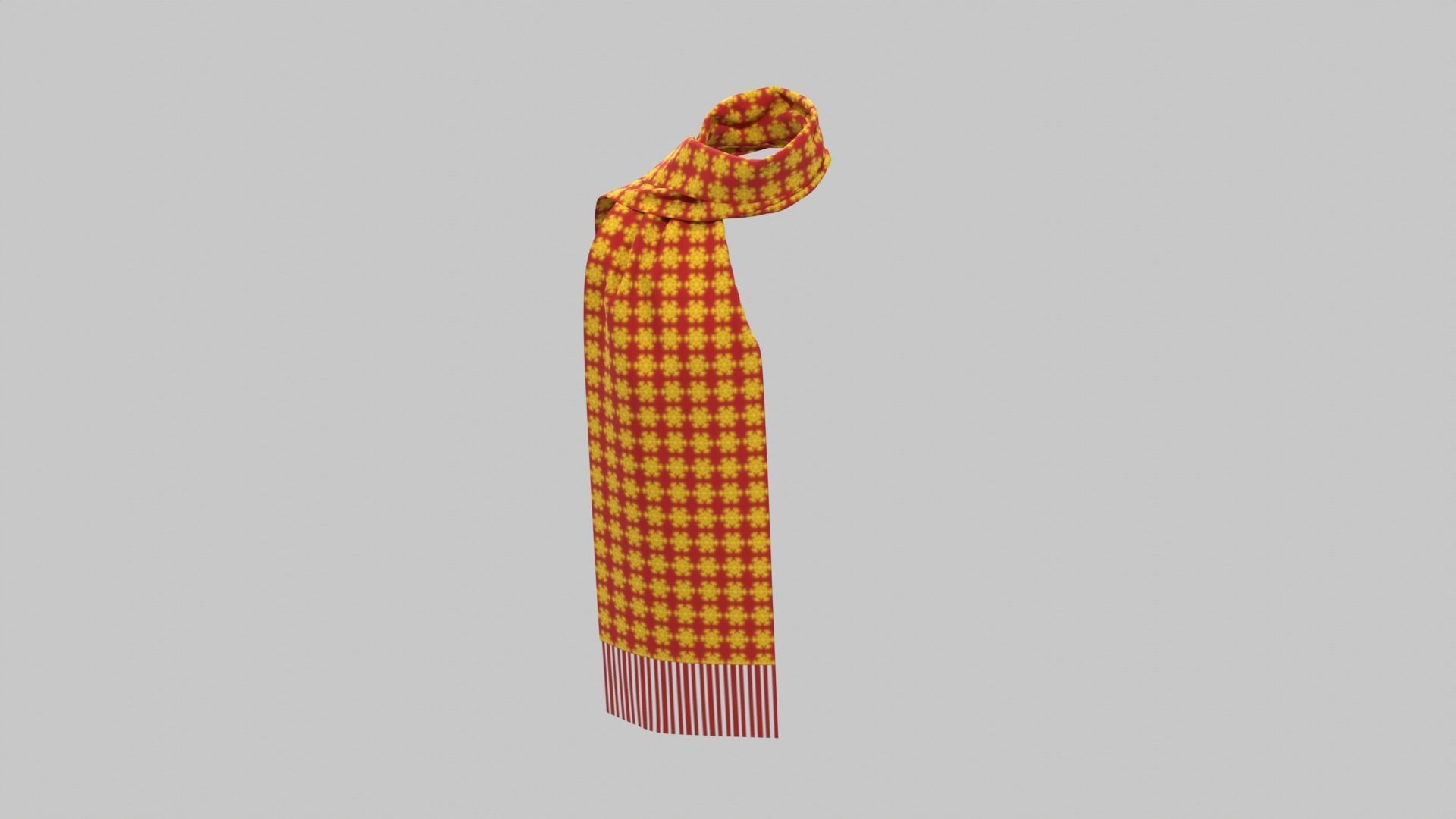 Scarf 3D model_10