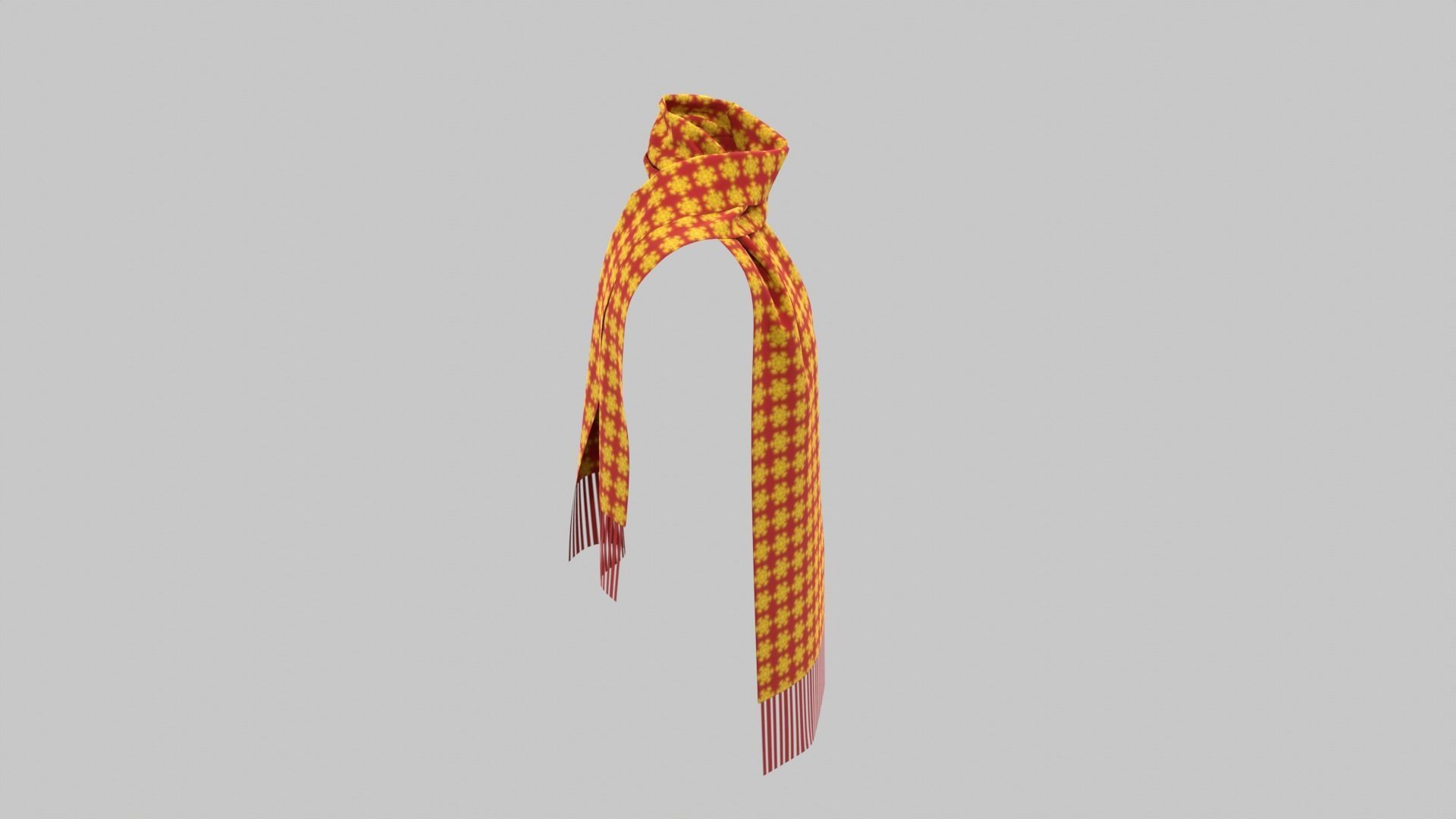 Scarf 3D model_7