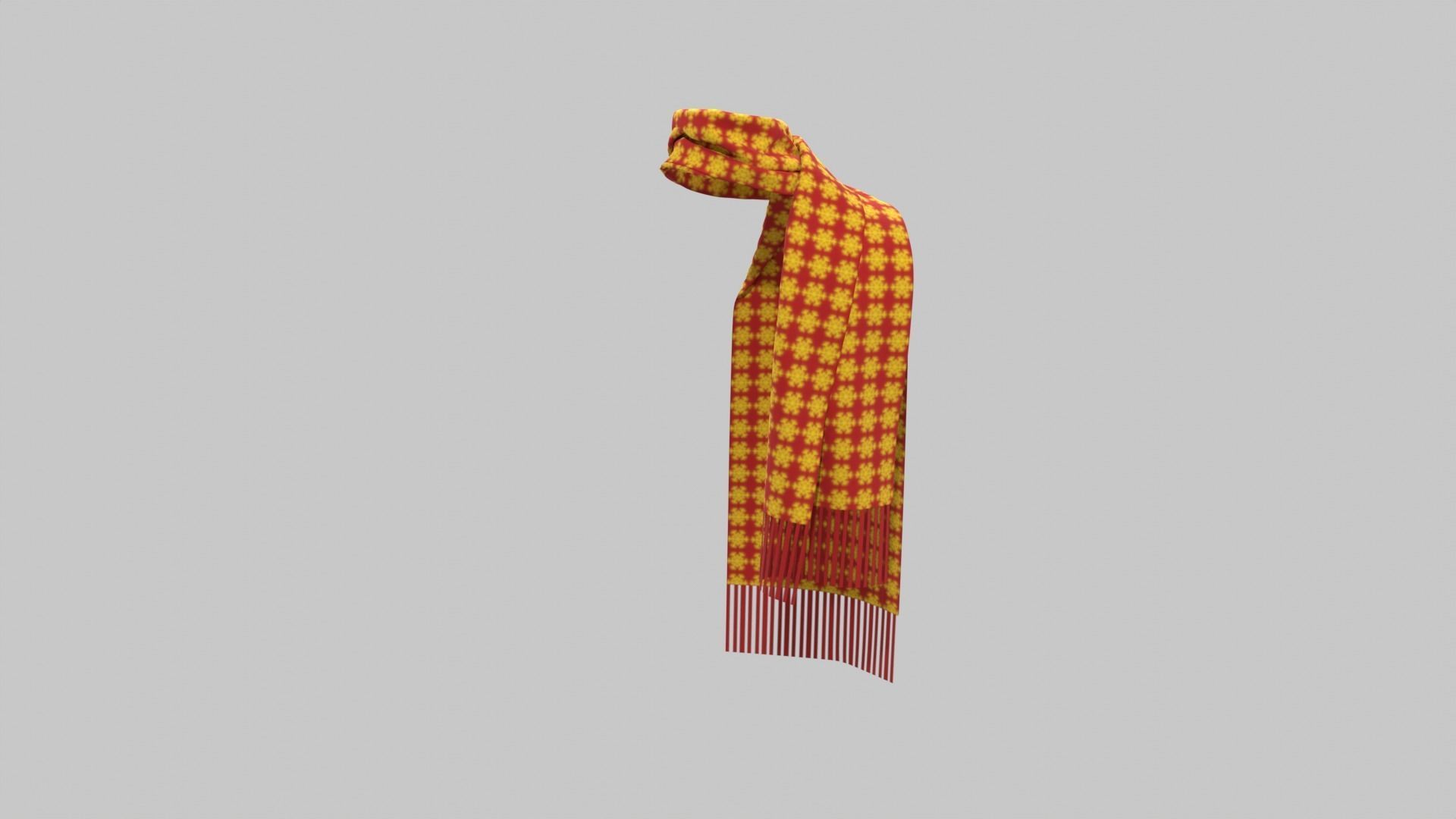 Scarf 3D model_11