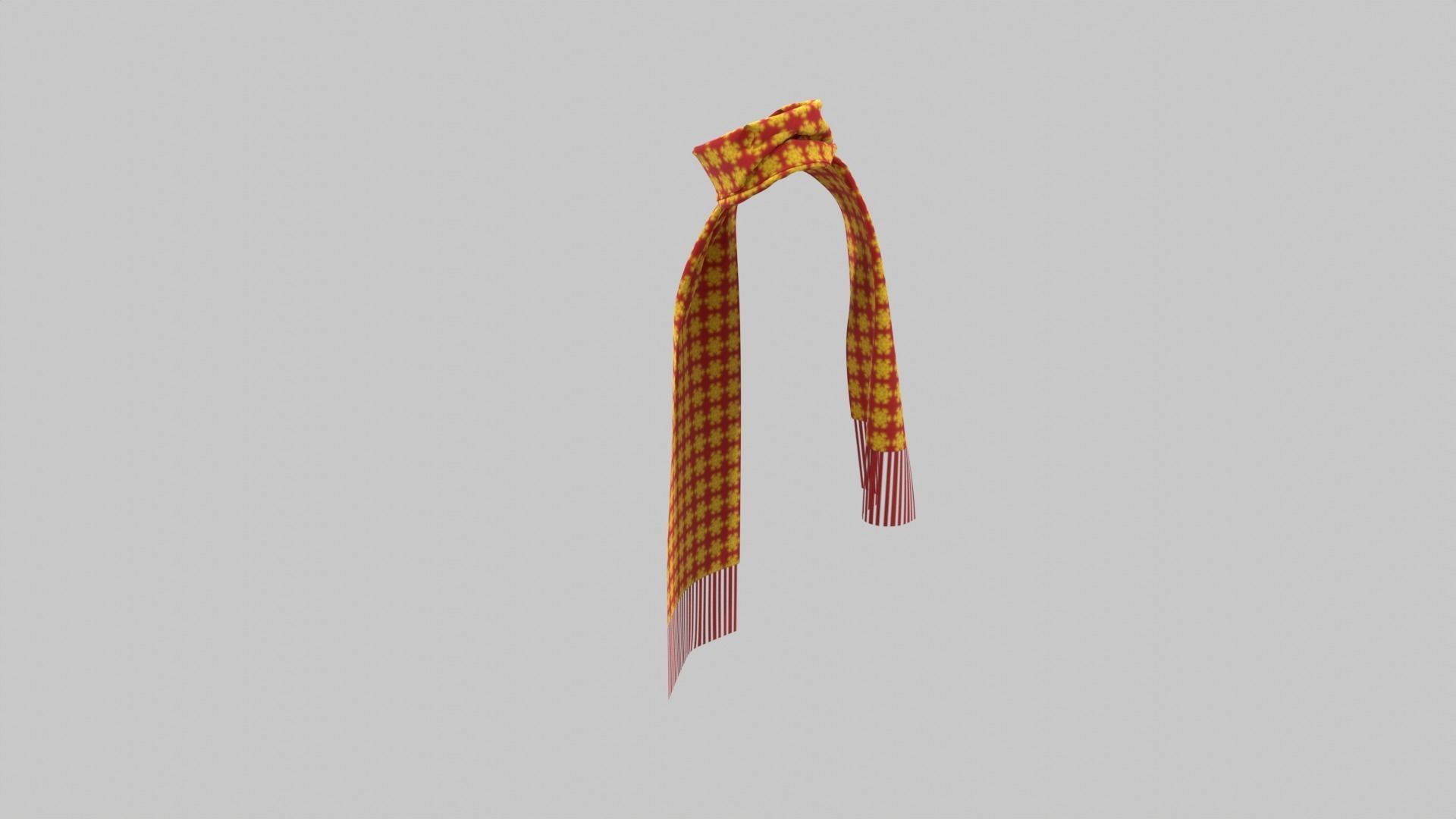 Scarf 3D model_4
