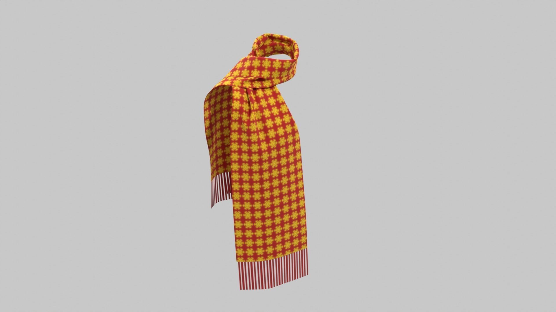 Scarf 3D model_8