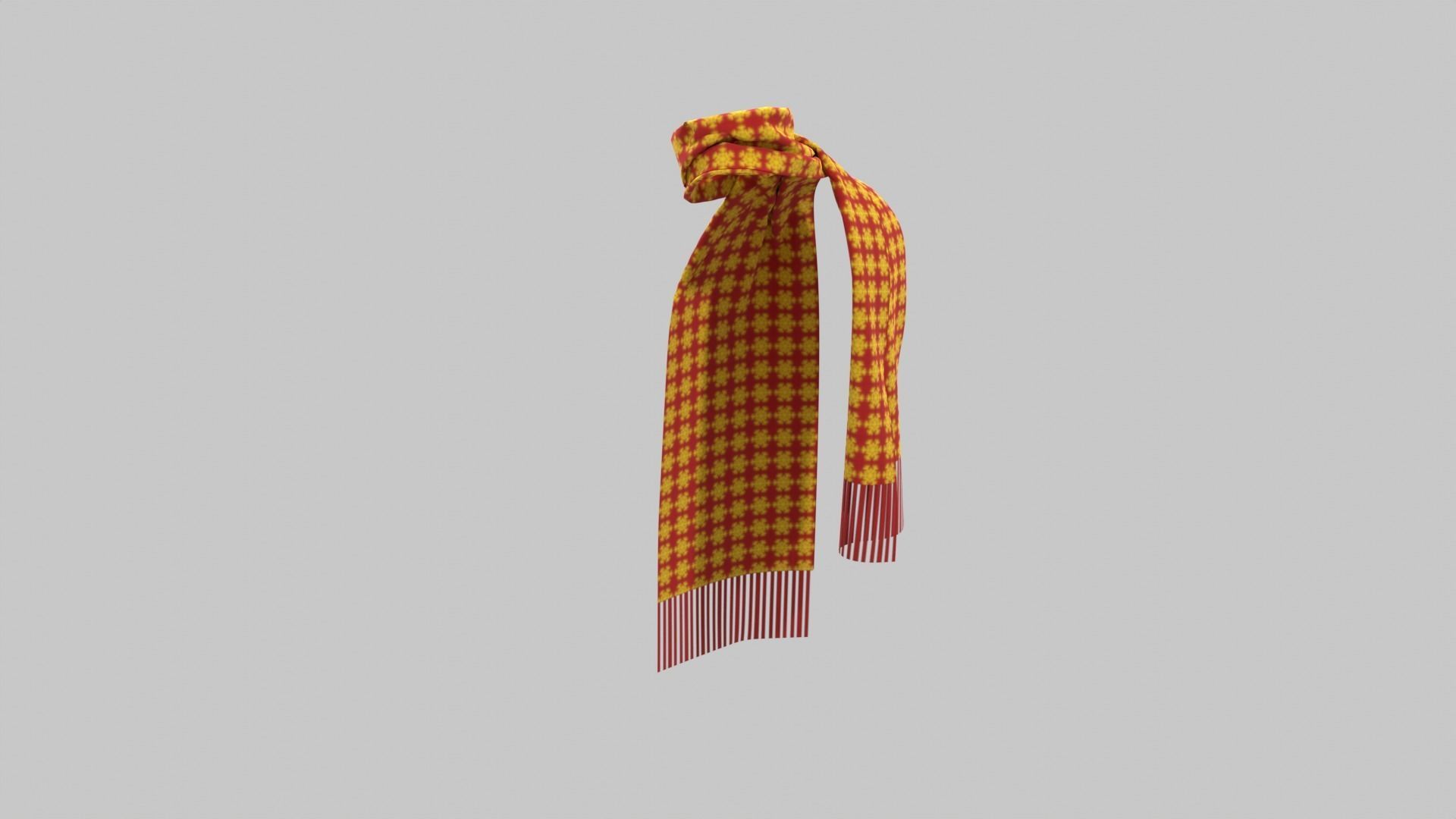 Scarf 3D model_5