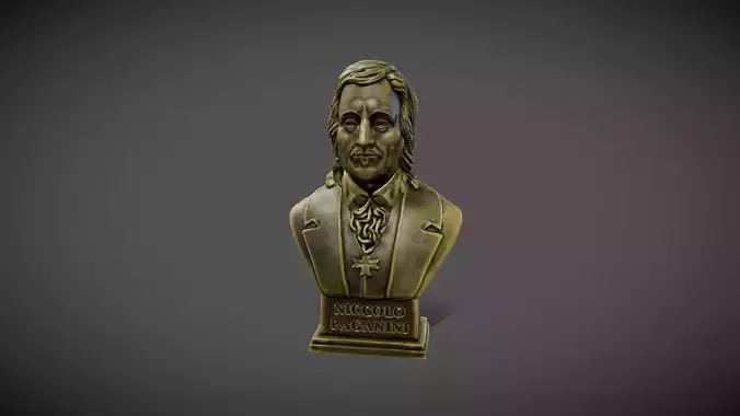 Niccolo Paganini Bust